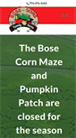 Mobile Screenshot of bosecornmaze.com